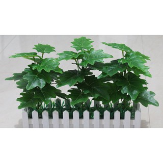 Hàng rào cây giả
