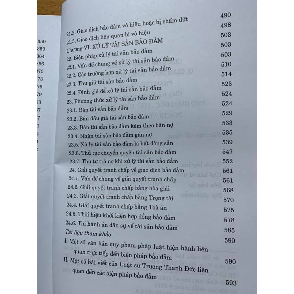Sách - Chín biện pháp bảo đảm nghĩa vụ hợp đồng | BigBuy360 - bigbuy360.vn