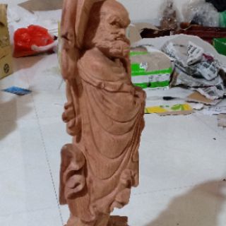 Tượng Đạt Ma Gỗ Hương