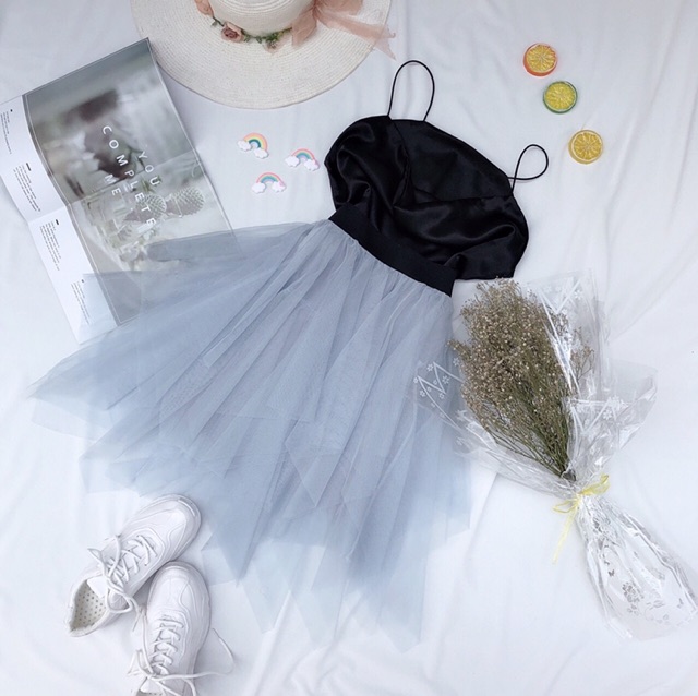 Chân váy lưới sole có lót | BigBuy360 - bigbuy360.vn