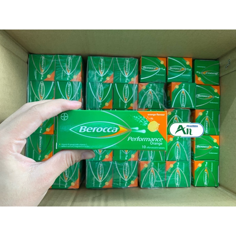 [Mã 44FMCGSALE1 giảm 10% đơn 250K] [CHÍNH HÃNG] Viên Sủi Berocca vị cam