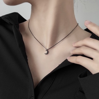 Dây chuyền black moon bạc 925