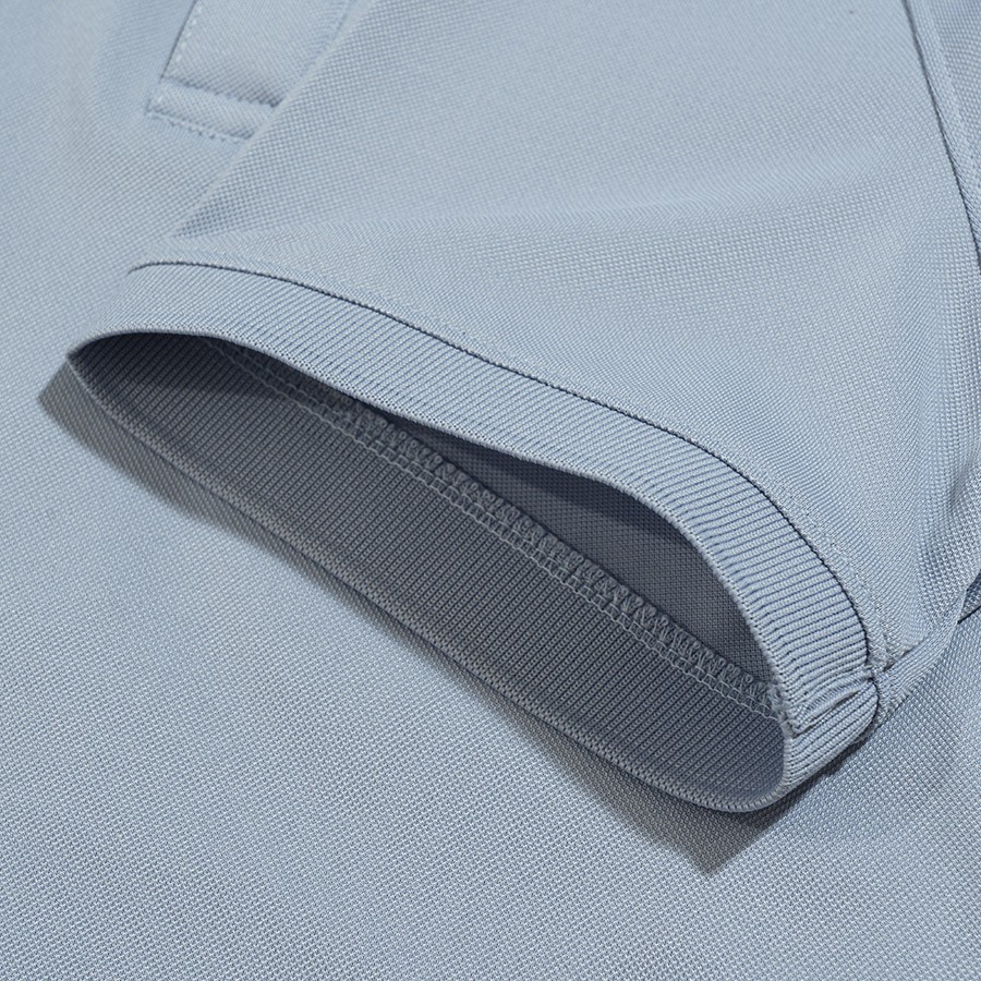Áo polo nam trắng Biluxury thun cổ bẻ vải coolmax siêu nhẹ thoáng mát 4APCH013 | BigBuy360 - bigbuy360.vn