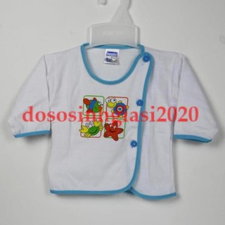 Áo sơ sinh tay dài bác sĩ trắng Bossini cho bé(2-12kg)