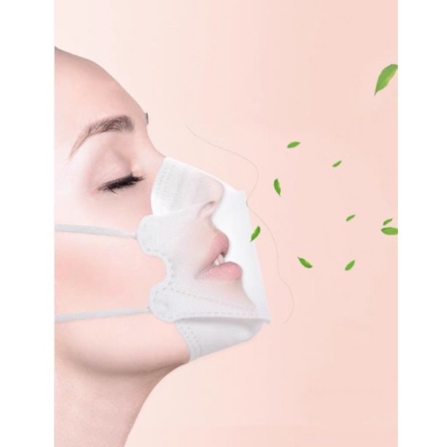 Khẩu trang KF94 Hàn Quốc Kháng Khuẩn HỞ MŨI giá rẻ không xù lông