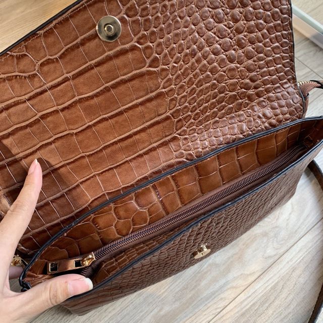 TÚI CLUTCH CẦM TAY,  ĐEO CHÉO PAFOIS hàng xuất ITaly