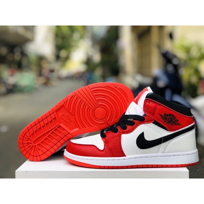 ✔️GIÀY JORDAN 1 HIGH ĐỎ- TRẮNG-ĐEN nam nữ | BigBuy360 - bigbuy360.vn