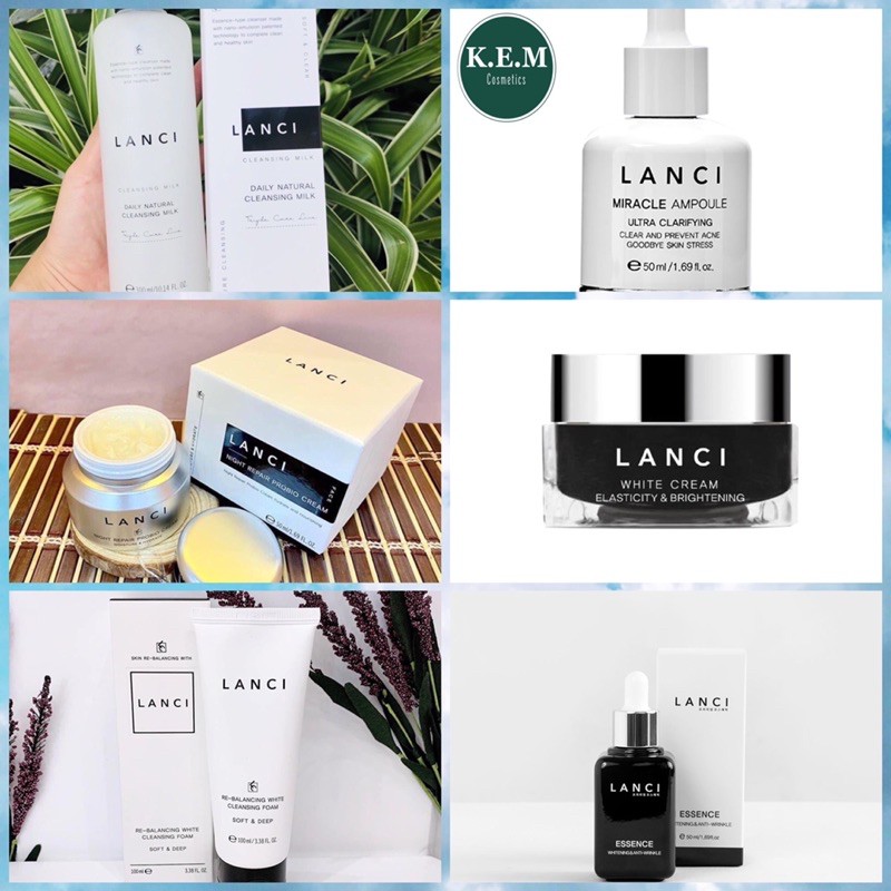 TRỌN BỘ CHĂM SÓC DA LANCI KOREA NEWITEMS