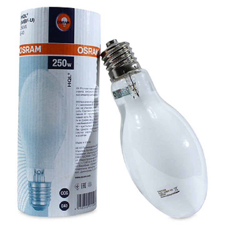 Bóng đèn cao áp trực tiếp HWL 500w, E40, Osram