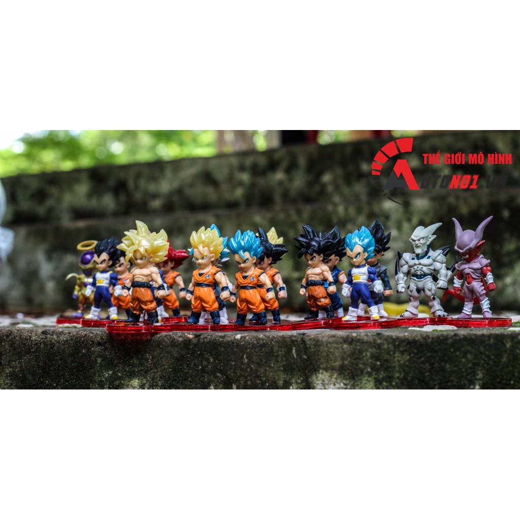 MÔ HÌNH NHÂN VẬT DRAGON BALL SET 21 CON 7CM 6913