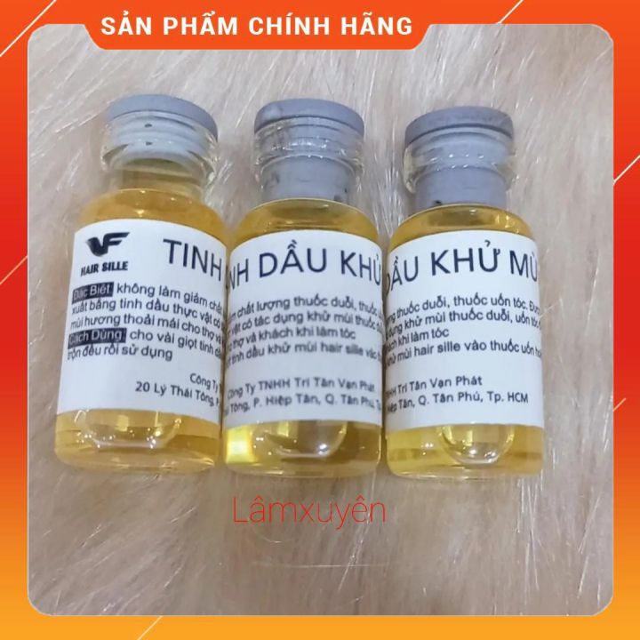 TINH DẦU KHỬ MÙI Uốn, Duỗi, Nhuộm hương hoa lài