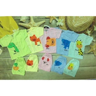 Combo 25  bộ cộc tay cotton