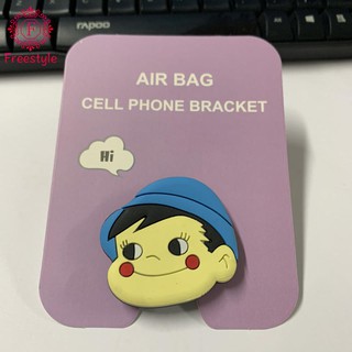 3D Air Holder Cute Cartoon Stand Rabbit Cat Bear Socket For Apple Android Mobile Phone
