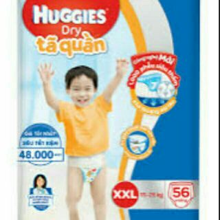 [HCM] Tả Quần huggies XXL56 miếng Mẫu Mới nhất