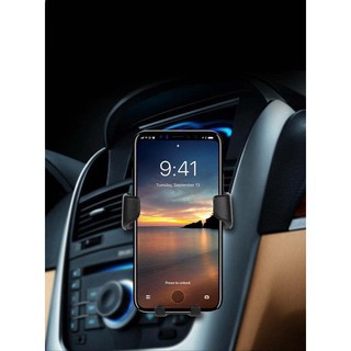 Kẹp điện thoại trên ô tô LUXYPAINTS, giá đỡ điện thoại ô tô thông minh gắn cửa gió điều hòa an toàn cứng cáp