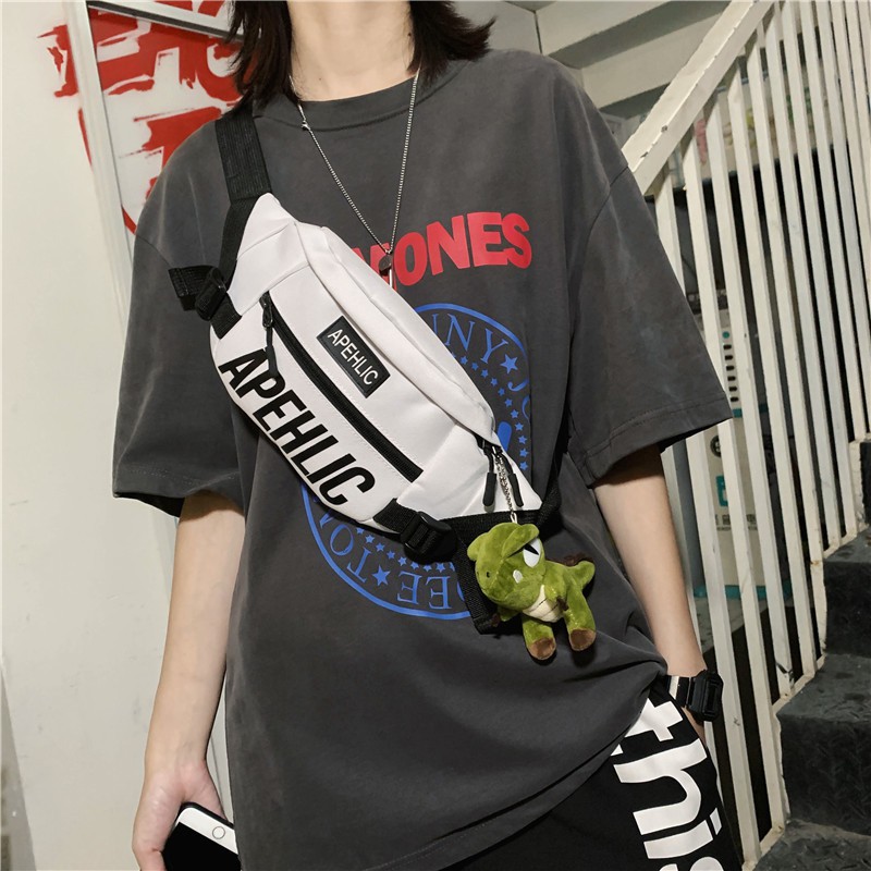 Túi Đeo Chéo Nam Nữ Unisex Túi Bao Tử APEHLIC Vải Canvas Chống Nước Tuyệt Đối | BigBuy360 - bigbuy360.vn