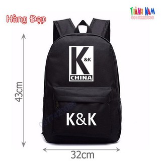 Balo đi học K&K, balo in theo yêu