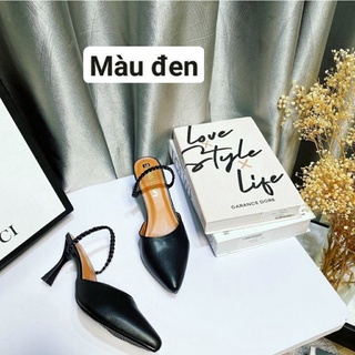 Giày Cao Gót Nữ Gót Nhọn 7cm Mã GA09