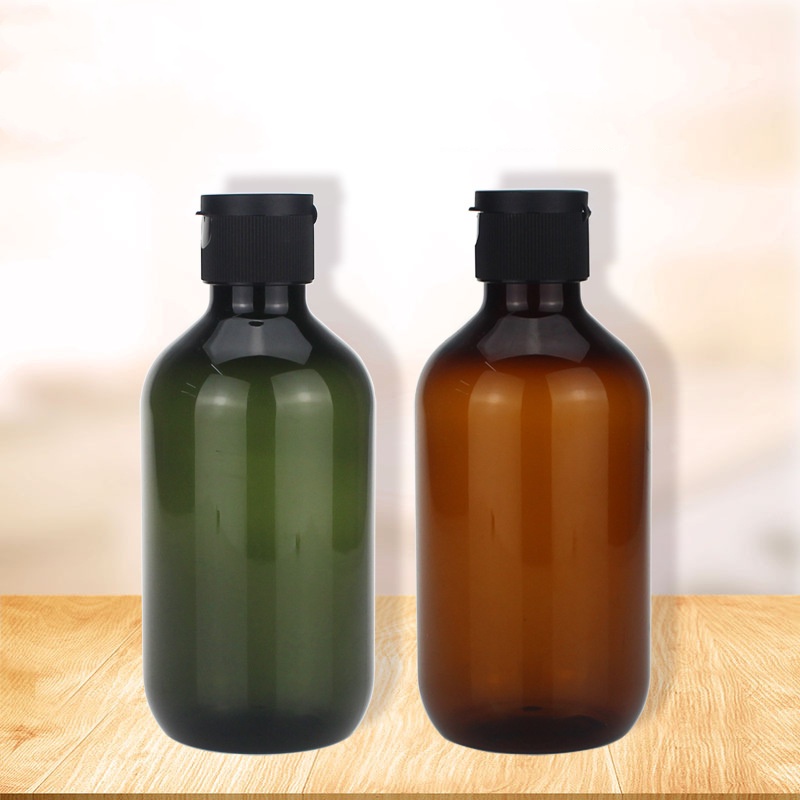 1 Chai Nhựa Có Nắp Lật Dung Tích 300/500ML Dùng Đựng Mỹ Phẩm Khi Đi Du Lịch