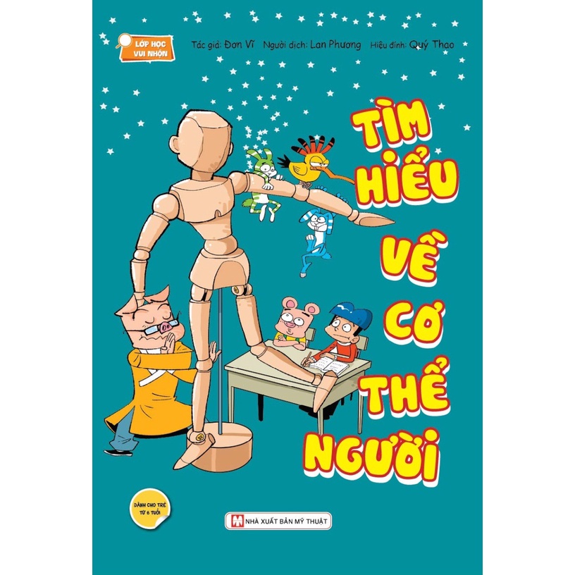Sách - Tìm Hiểu Về Cơ Thể Người - Bìa Xanh Dương - TV