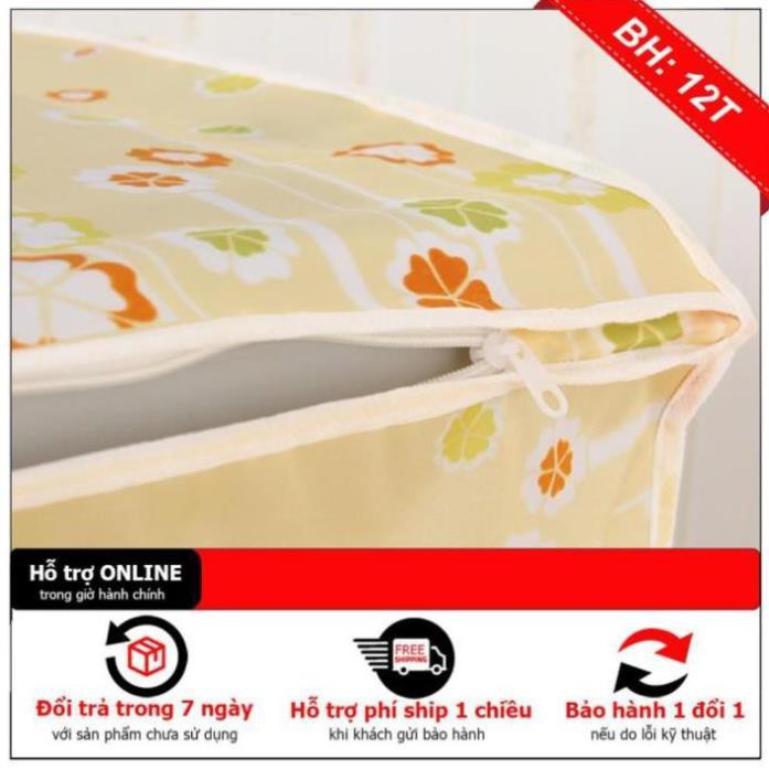 Vỏ bọc máy giặt cửa ngang chống thấm nước bụi bẩn 7,5-10kg chất nilong dày dặn, đồ gia dụng MUADDI