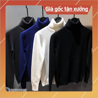 Áo len nam cổ lọ .Chất len mềm mịn