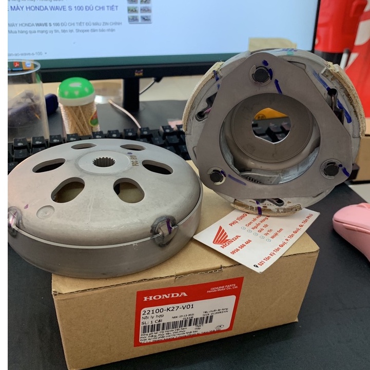 NỒI SAU AB 125 / VARIO / LEAD 125 / SH MODE / PCX ZIN HONDA