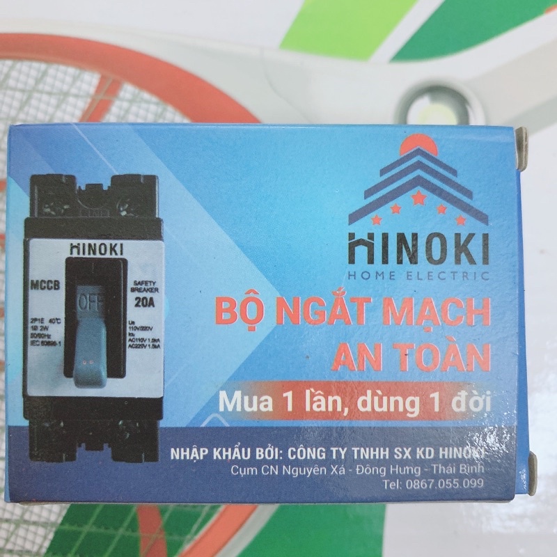 Aptomat MCCB 40A - Át Hinoki 40A