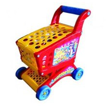 Bộ đồ chơi xe đẩy hàng siêu thị cho bé