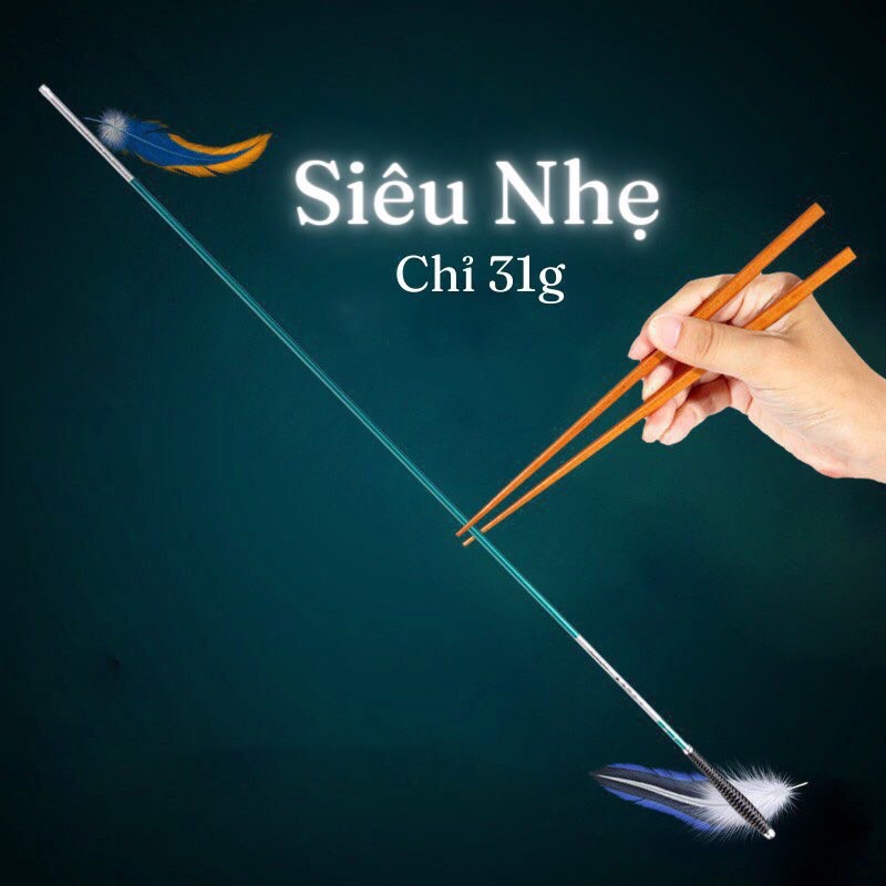 Cần câu tay 3H Lambogini siêu nhẹ phù hợp câu rô diếc