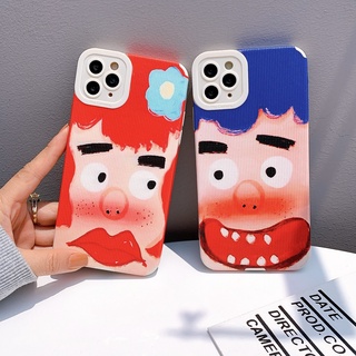 Ốp Lưng Da Sọc Nổi Bảo Vệ Camera Clown Face - DSN222