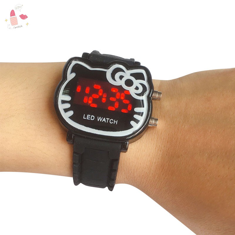 Đồng Hồ Điện Tử Đa Năng Chống Nước Hình Hello Kitty Cho Bé Gái | BigBuy360 - bigbuy360.vn