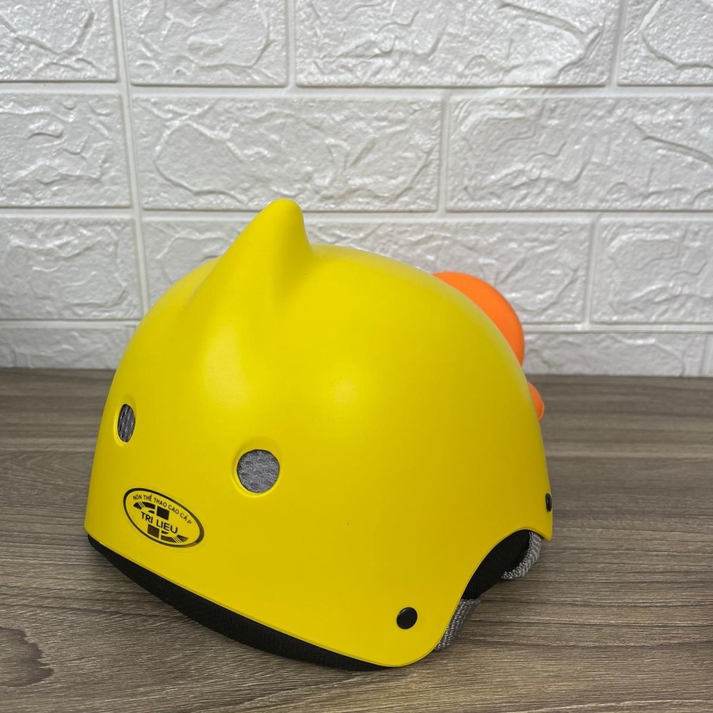 Mũ bảo hiểm con vịt dành cho trẻ em đáng yêu, Nón bảo hiểm con vịt em bé cute 3-8 tuổi
