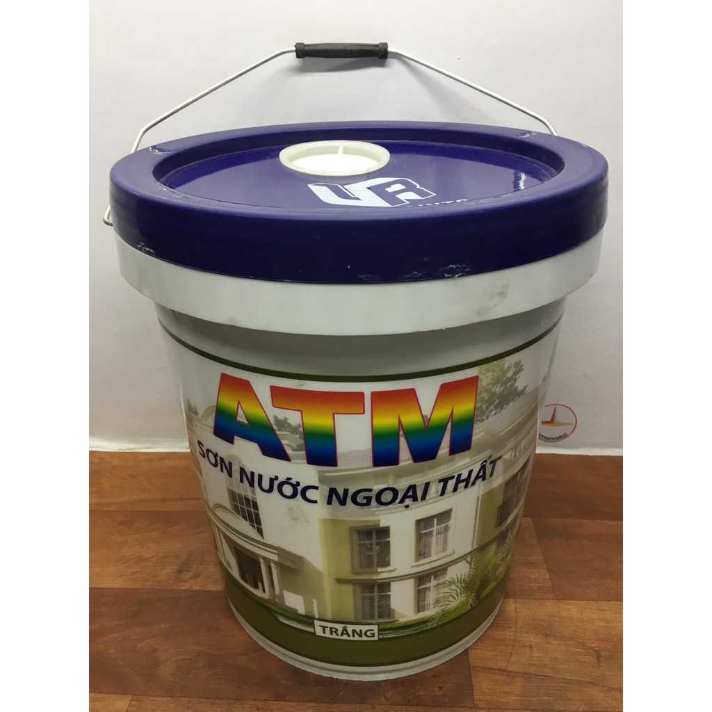 Sơn nước màu trắng Ngoại thất ATM 17,5L