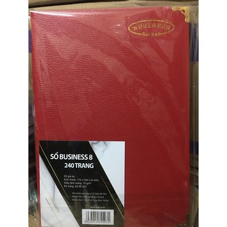 SỔ DA BUSINESS B8 240 TRANG