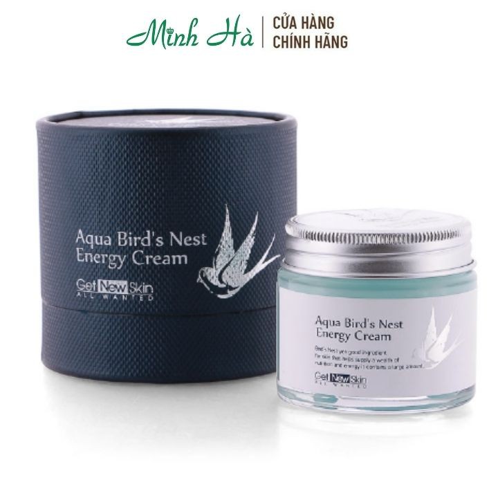 Kem dưỡng ẩm Aqua Birds Nest Energy Cream 70g giàu protein chiết xuất từ tổ yến