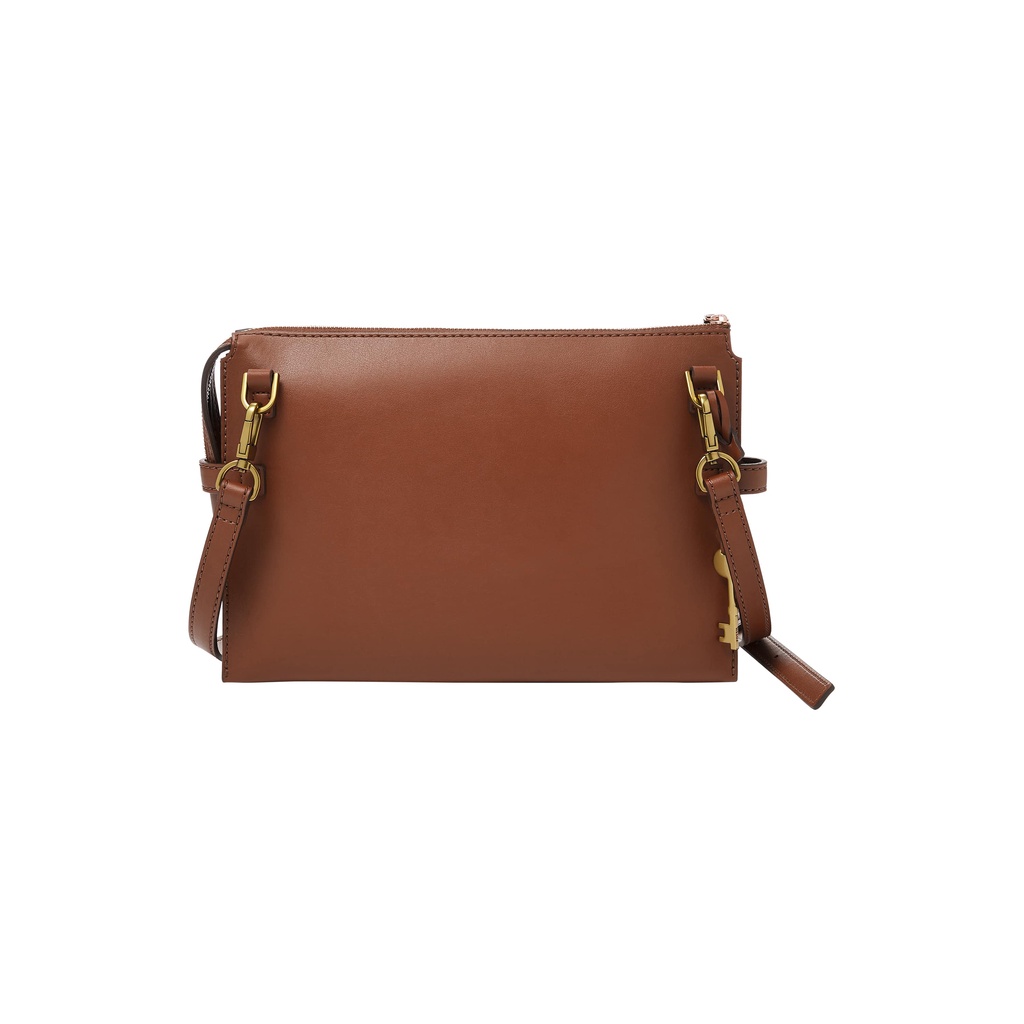 Túi đeo chéo nữ Fossil Kier Crossbody Bag ZB1697200- nâu