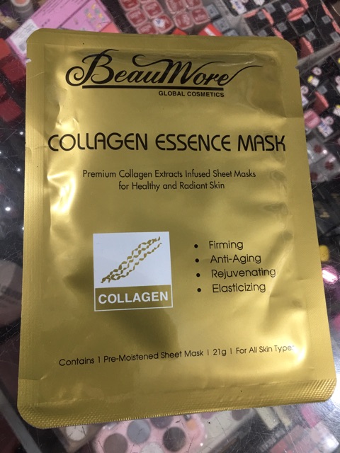 Mặt nạ đắp mặt Collagen Essence Mask BeauMore