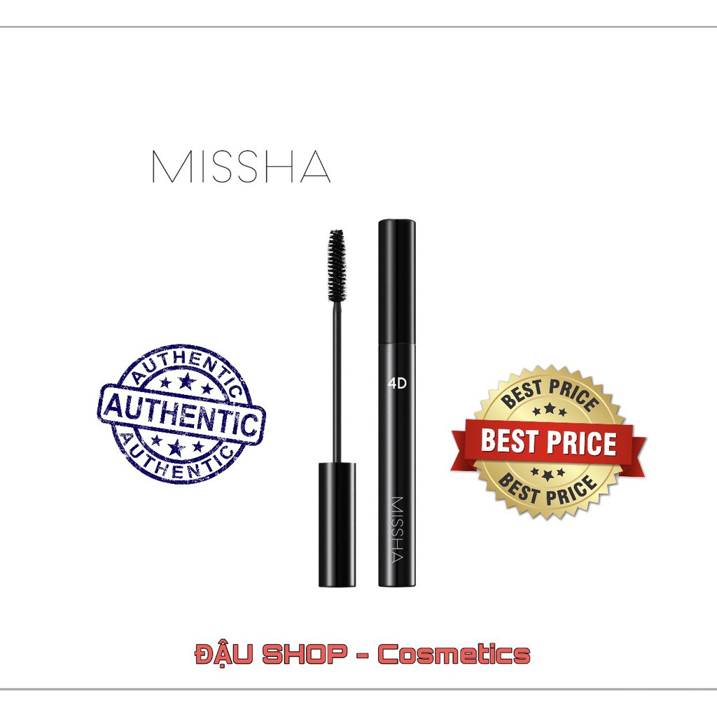 (Mẫu mới) Chải mi Mascara The Style 4D Missha | Thế Giới Skin Care