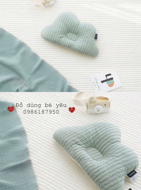 Babyboo-Gối chống bẹp đầu Malolotte