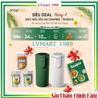 cốc(máy) làm sữa hạt, nấu đa năng mini snapbee mẫu 2021