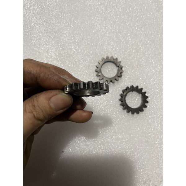 Bánh răng bơm nhớt của xe wave,zem,Sym