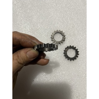 bánh răng bơm nhớt của xe wave,zem,Sym (Hàng cũ tháo xe )