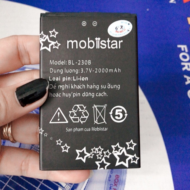 Pin Mobiistar Lai yuna 1 - BL - 230B