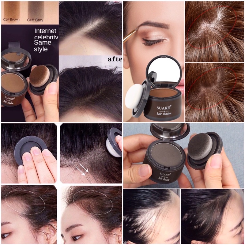 Phấn che khuyết điểm chân tóc Suake Hair Shadow