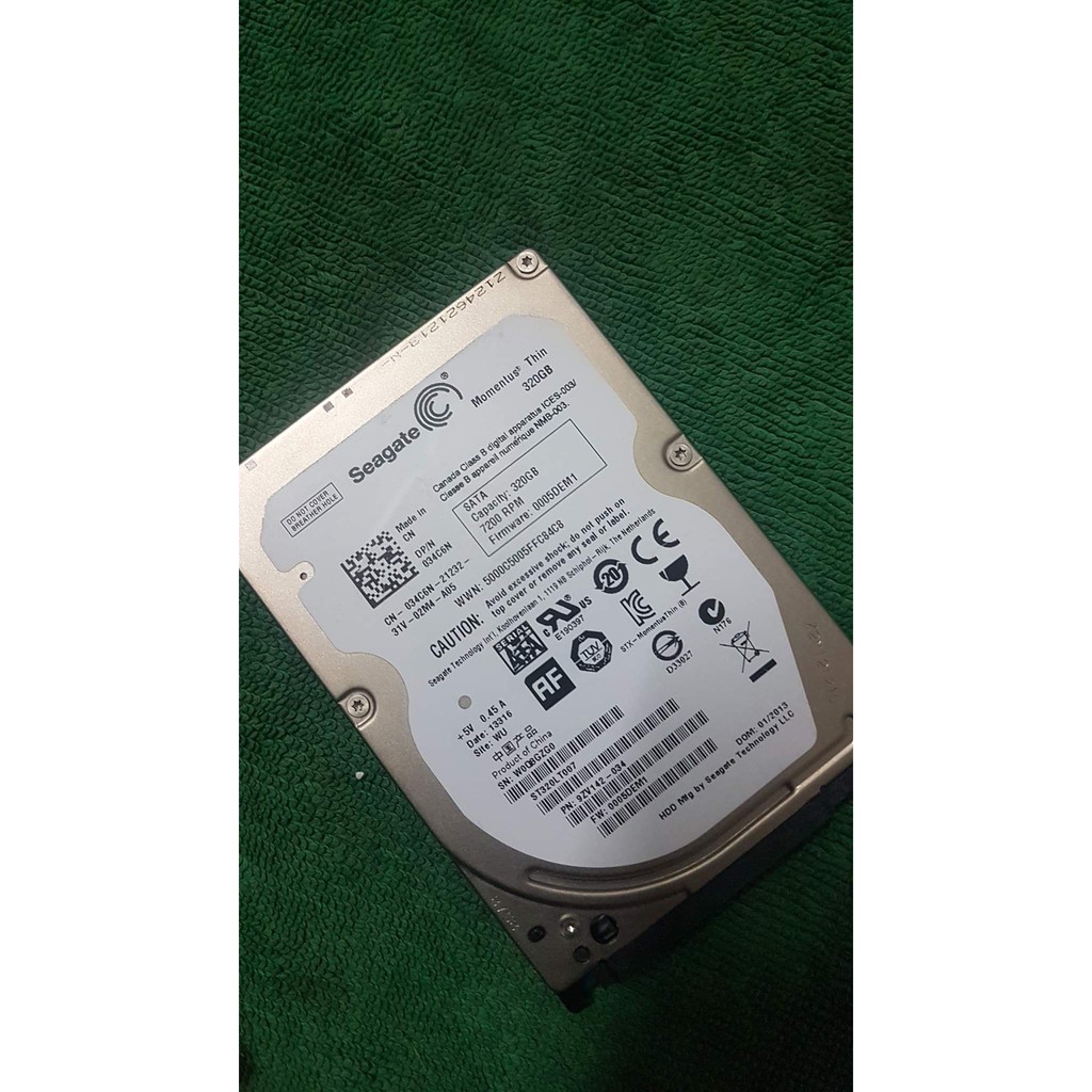 Ổ cứng laptop 320g seagate, western, toshiba... { Bảo hành 6 tháng } | BigBuy360 - bigbuy360.vn