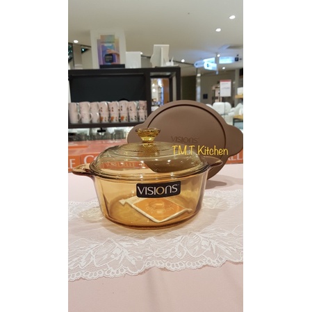 Nồi thủy tinh Pháp Visions VS-12 1.25L