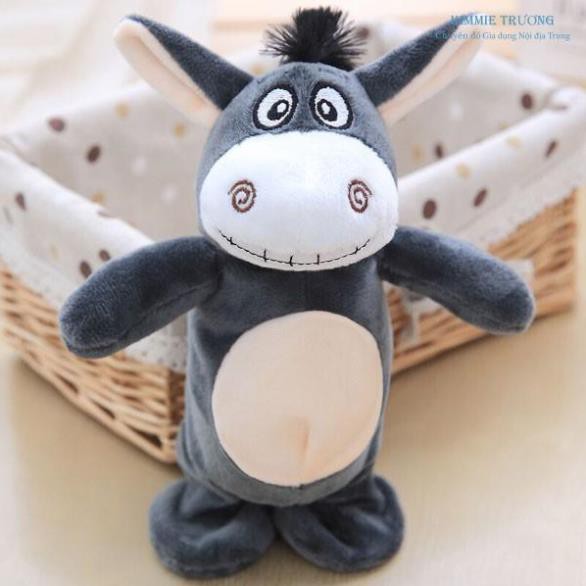 [MUA NHIỀU GIẢM GIÁ] [MÃ GIẢM KIMFAM5] CHÚ LỪA DONKEY GẤU BÔNG BIẾT NÓI CHUYỆN BIẾT HÁT