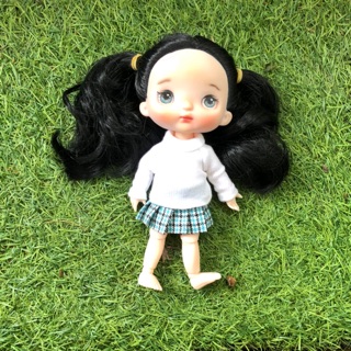 Z3C- Set rập vải và phụ kiện may áo váy búp bê bjd 1:8 holala baboliy