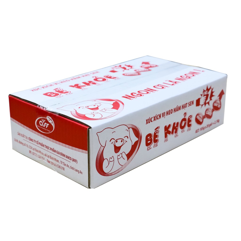 Sỉ 1 Thùng xúc xích Bé Khoẻ ngon ơi là ngon gói 5c 150g